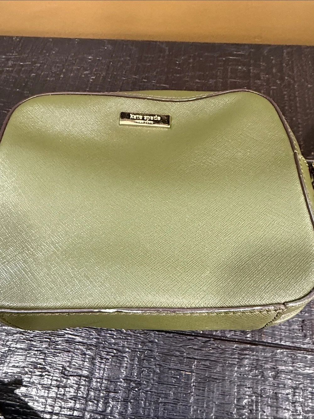 kate spade Olive Green Crossbody Camera Bag